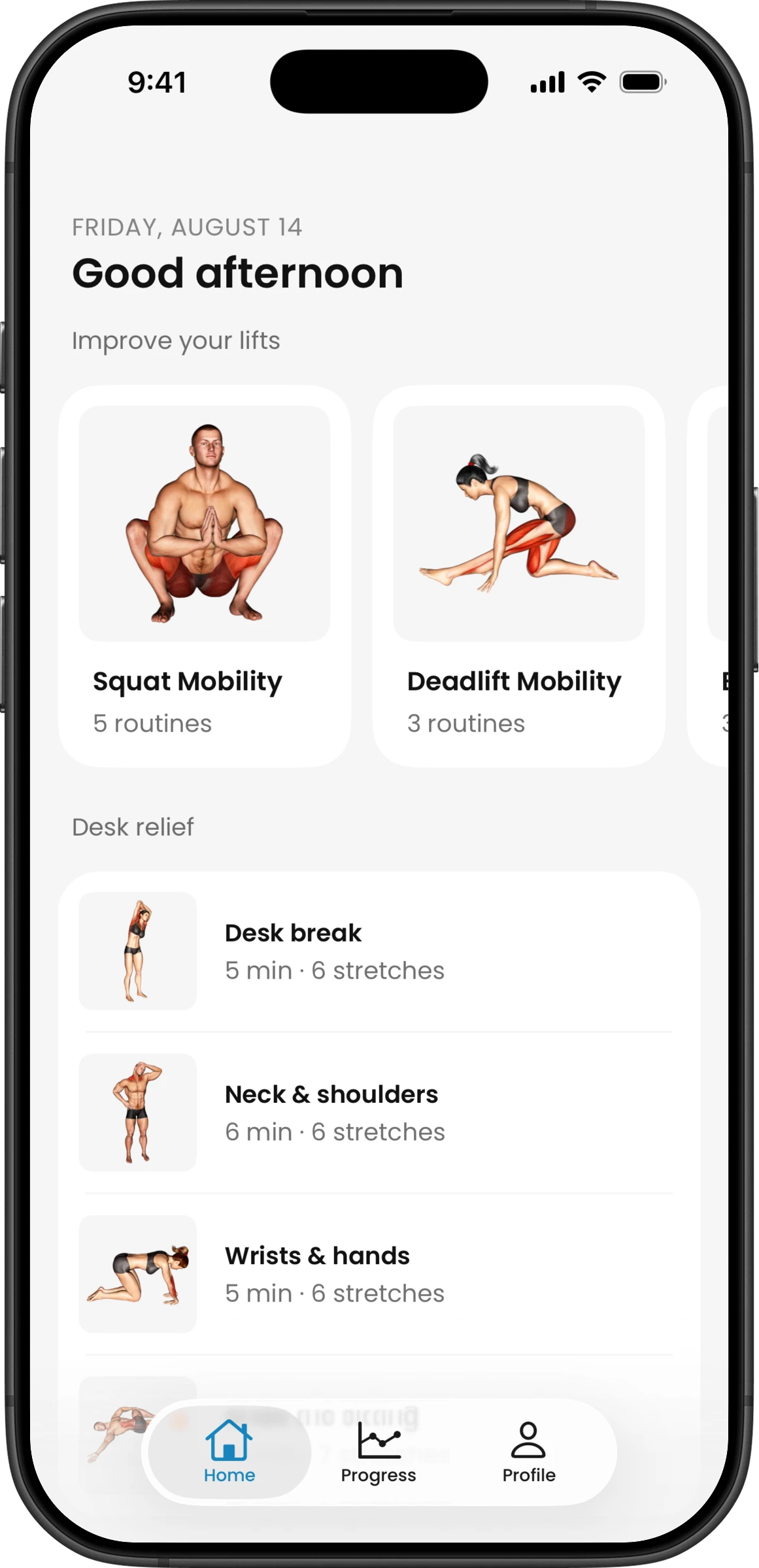 FlexHero app preview